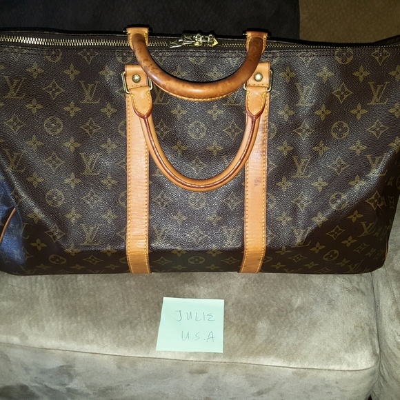 Authentic Louis Vuitton Keepall 50 - Picture 3 of 5